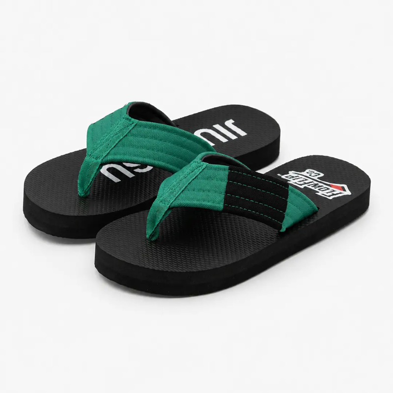 Flowflip KIDS green Belt BJJ flip flops Original